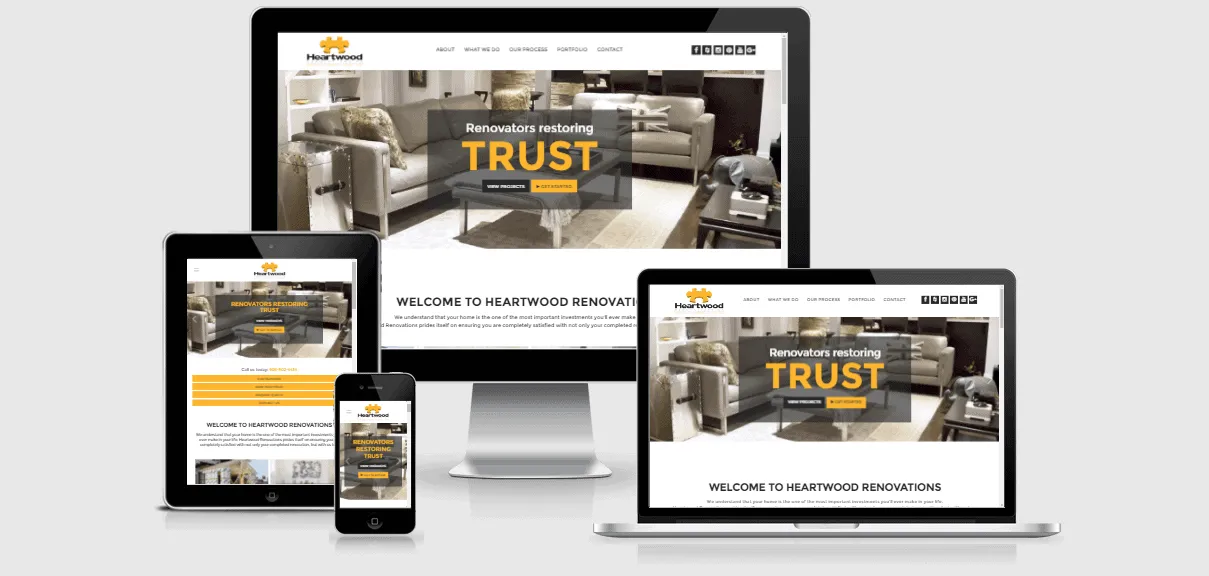 Heartwood new website