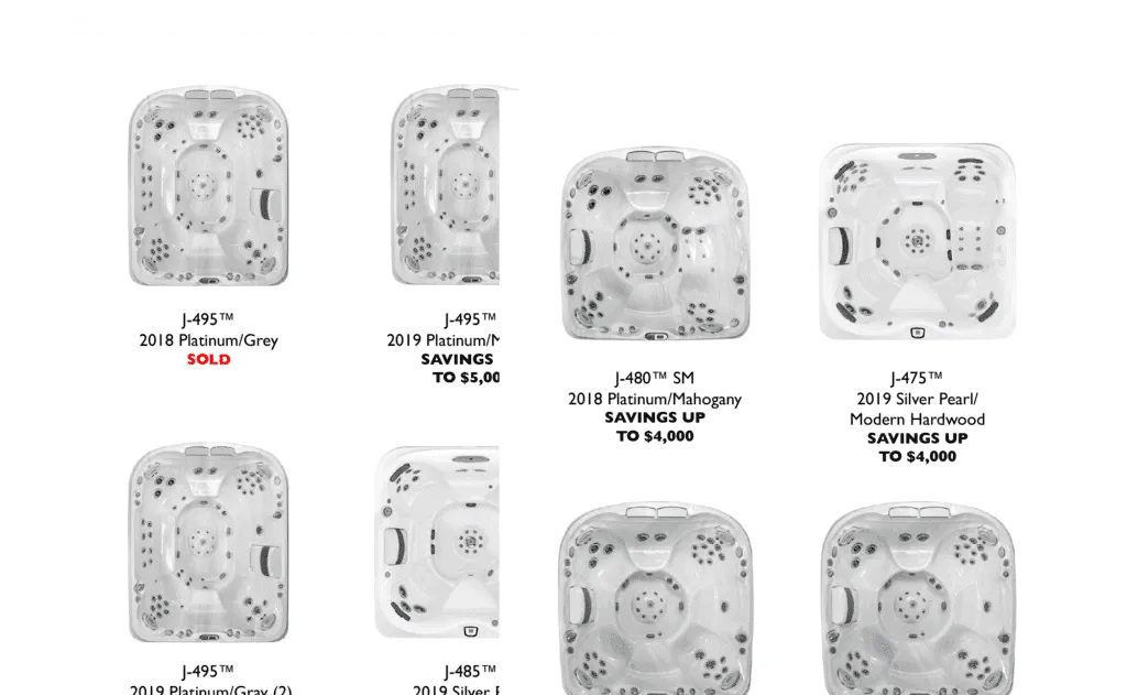 savings list example